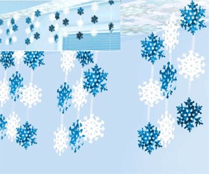 Christmas Snowflake Ceiling Decorations