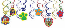 Load image into Gallery viewer, Paw Patrol Swirl Decorations