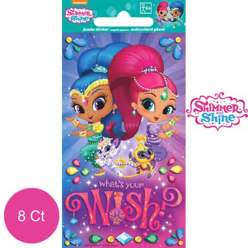 Shimmer and Shine Jumbo Stickers