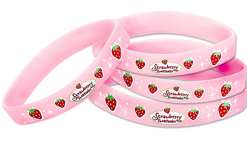 Strawberry Shortcake Rubber Bracelets