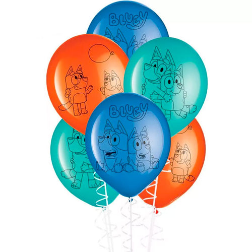Bluey Latex balloons
