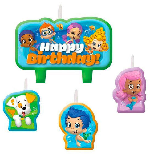Bubble Guppies Candles