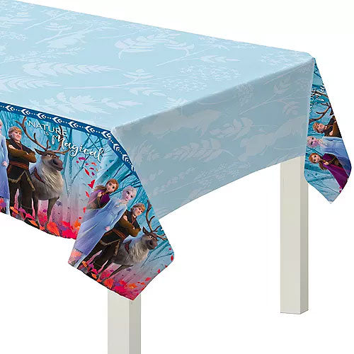 Frozen Table Cover Party Theme and Decoration Party Corner