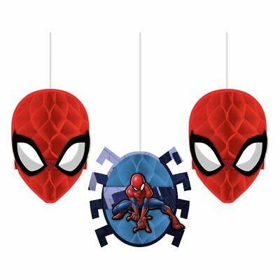 Spiderman Honeycomb Decorations