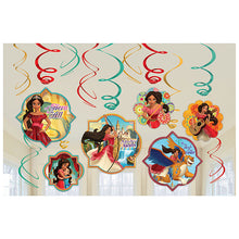 Load image into Gallery viewer, Elena Of Avalor Swirl Decorations