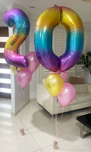 20th Wedding Anniversary Balloon Bouquet