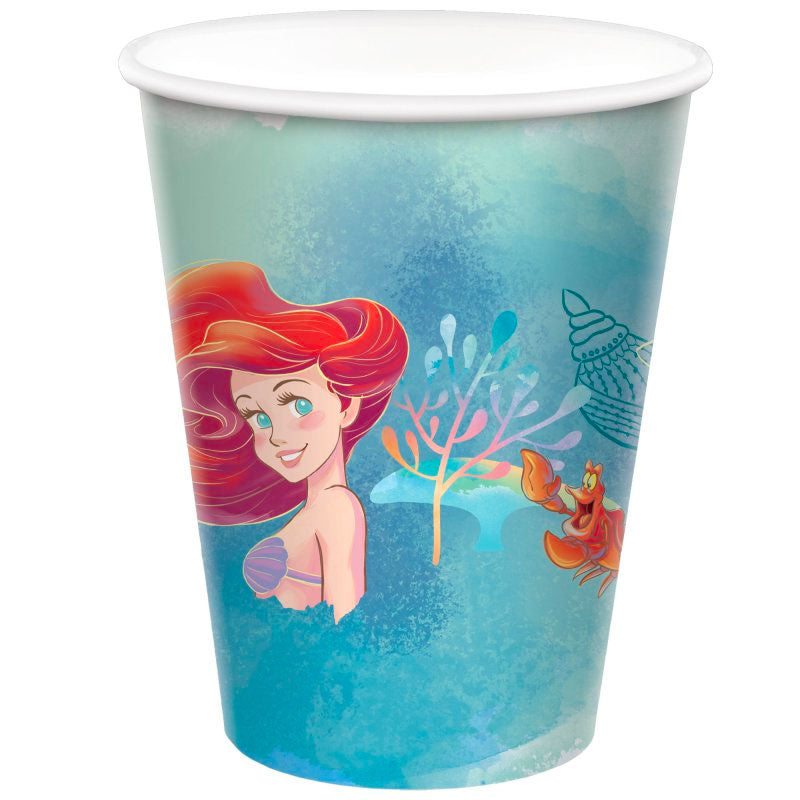 Ariel The Little Mermaid Paper Cups