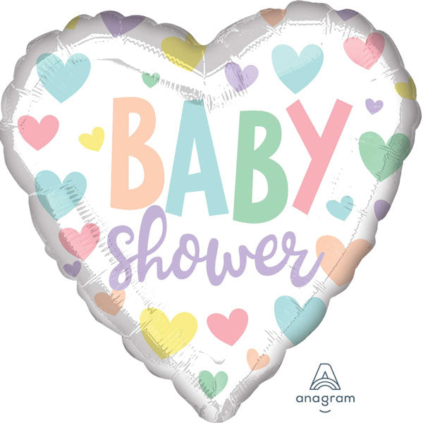 Baby Shower Heart Shape foil balloon