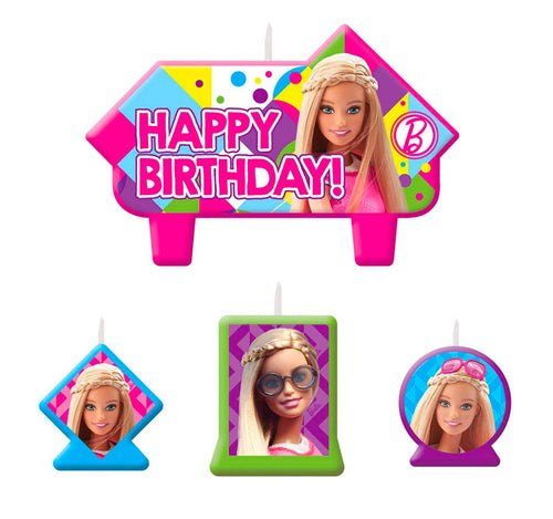 Barbie Sparkle Birthday Party Candles