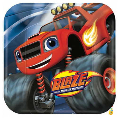 Blaze And The Monsters Machines Dinner Plates