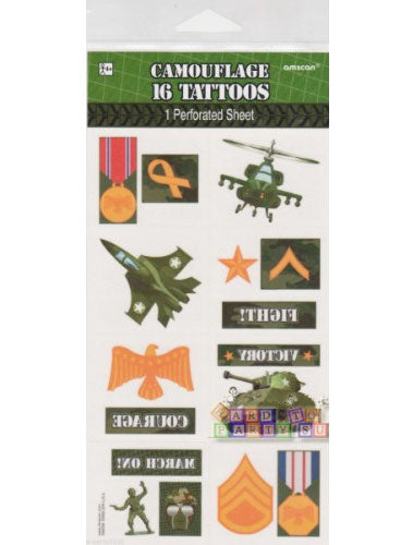 Camouflage Tattoos