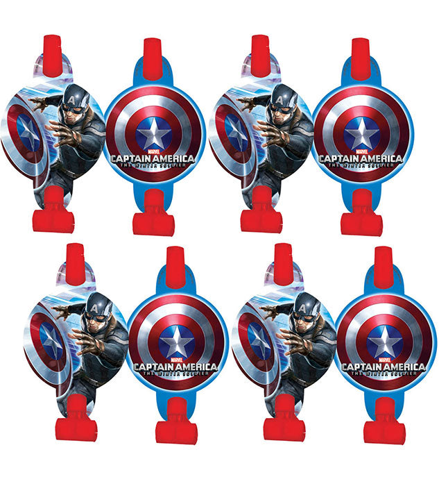 Captain America Party Blowouts