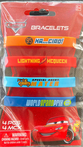 Cars Rubber Bracelets