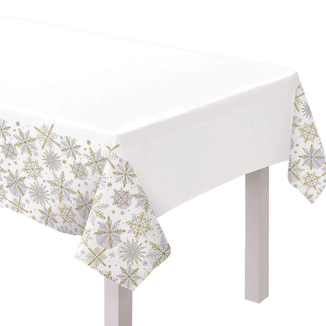 Christmas Let It Snow Table Cover
