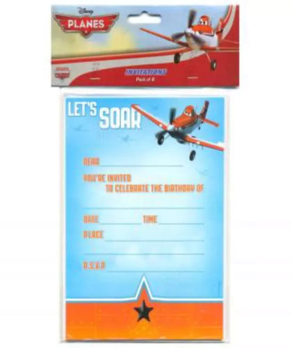 Disney Planes Invites