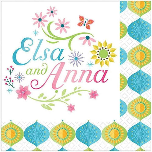Frozen Fever Beverage Napkins