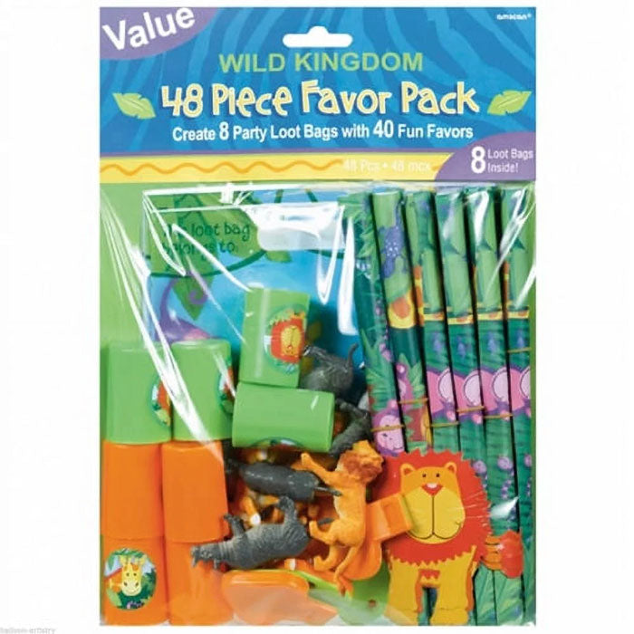 Jungle Animals Party Favours