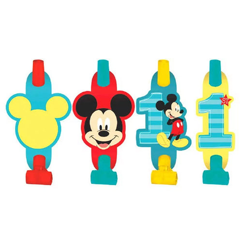 Mickey Mouse 1st Birthday Party Blowouts