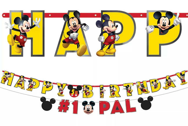 Mickey Mouse Letter Banner Kit