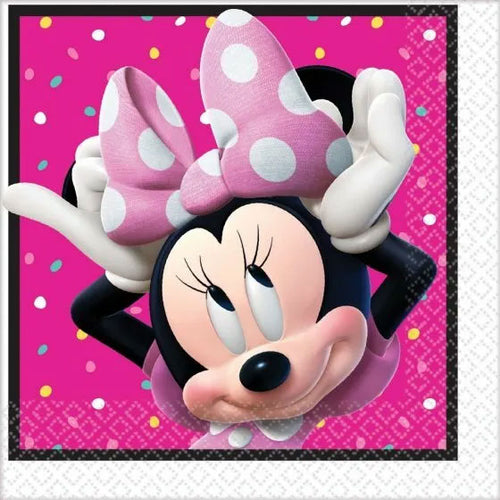 Minnie Mouse Happy Helpers Lunch Napkins