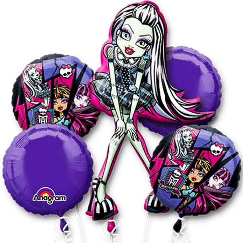 Monster High Foil Balloon Bouquet