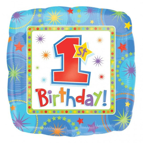 One-Derful Boy 1st Birthday Foil Balloon