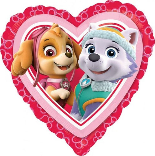 Paw Patrol Heart Shape Skye Foil Balloon