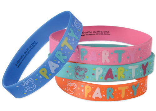 Peppa Pig Rubber Bracelets