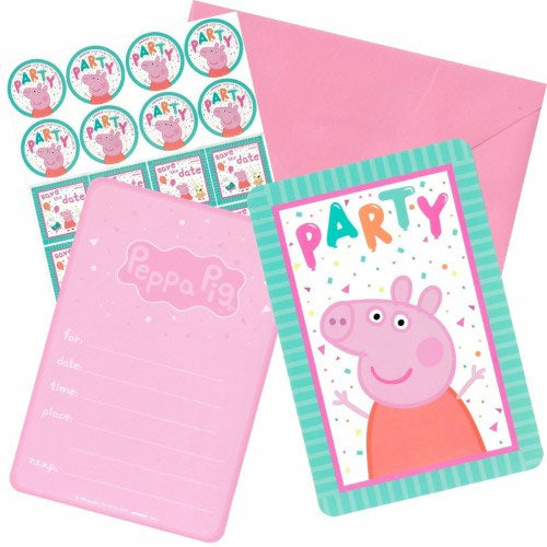 Peppa Pig Invites