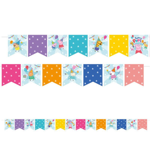 Peppa Pig Pennant Banner