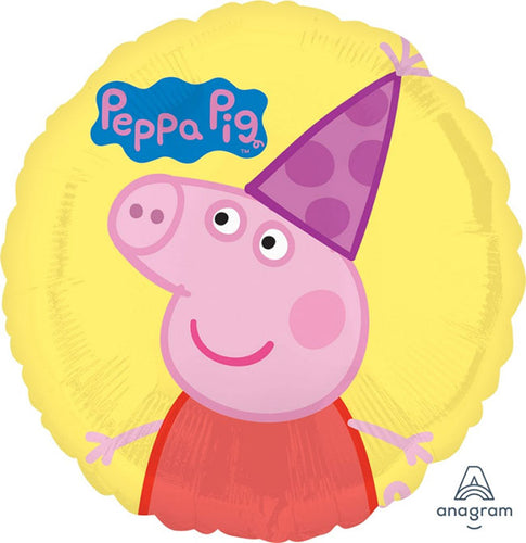 Peppa Pig Yellow Foil Balloon