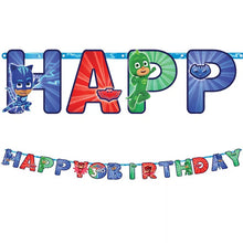 Load image into Gallery viewer, PJ Masks Birthday Banner Kit
