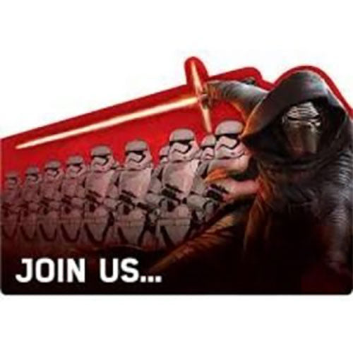 Star Wars Episode 7 Invites