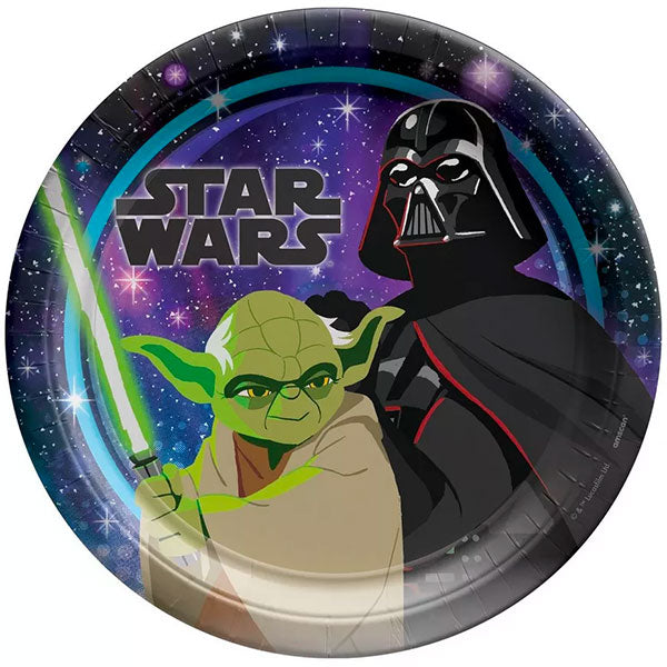 Star Wars Galaxy Dinner Plates