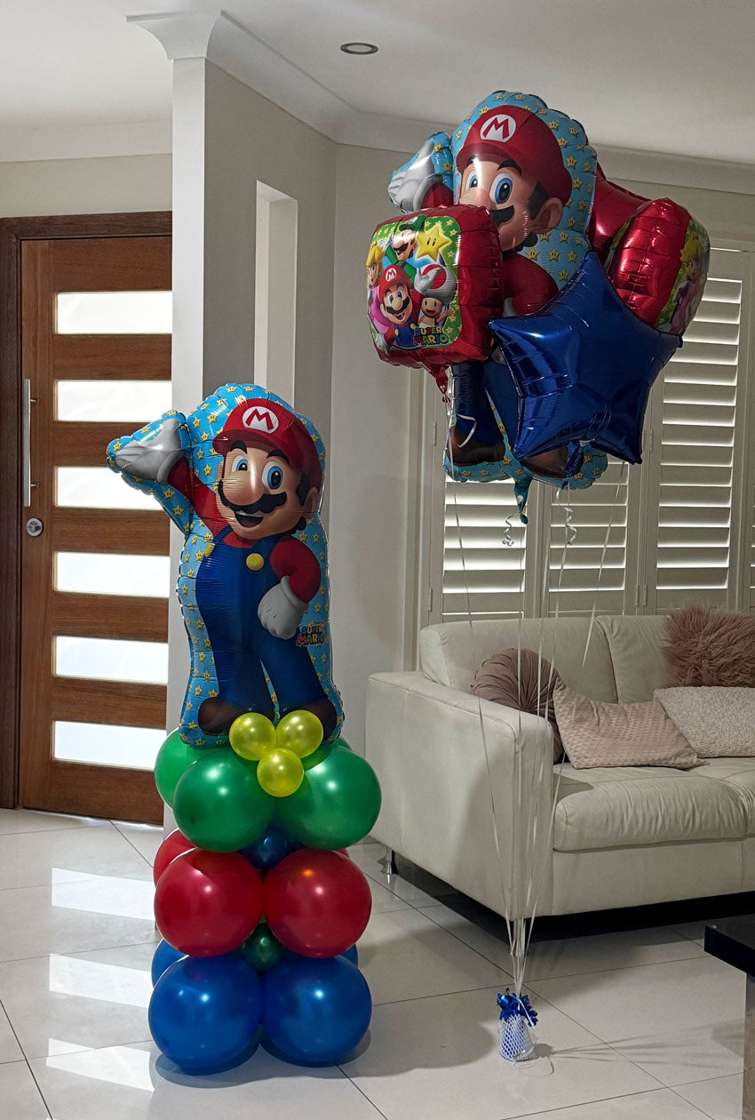 Super Mario Balloon Decorations