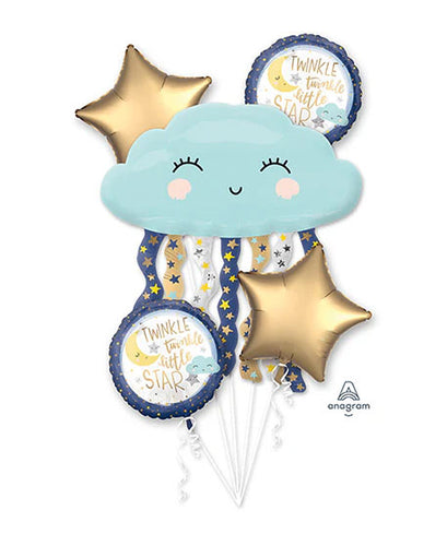 Twinkle Little Star Foil Balloon Bouquet