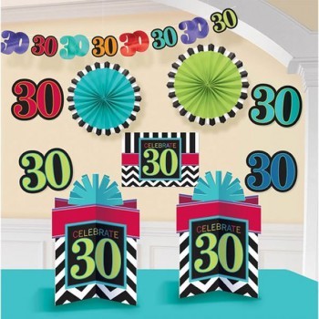30th Room Decorating Kit