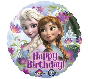 Frozen Anna Elsa Foil Balloon