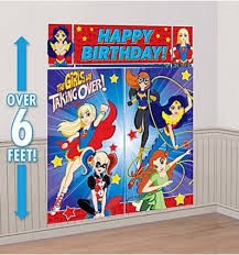 Super Hero Girls Scene Setter
