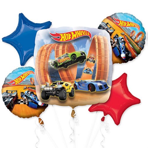 Hot Wheels Balloon Bouquet Party Supplies Party Corner