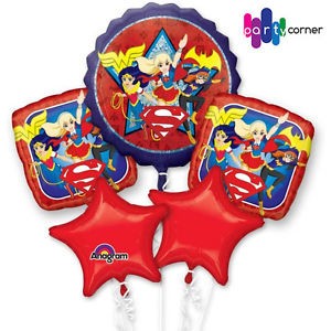 Super Hero Girls Balloon Bouquet