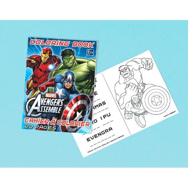 Avengers Mini Coloring Books
