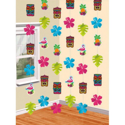 Hawaiian Luau Tiki String Decorations