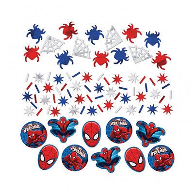 Spiderman Birthday Party Table Confetti Pack