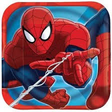Spiderman Beverage Plates