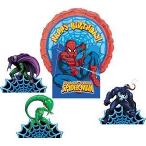 Spiderman Balloon Centerpiece Decorating Kit