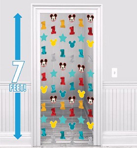 Mickey Mouse 1st Birthday  String Decorations