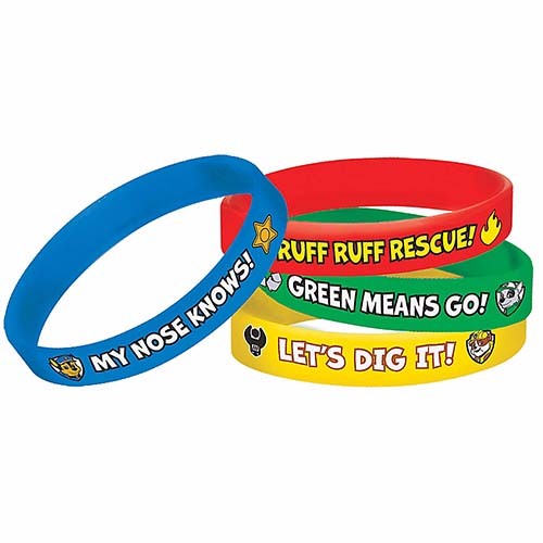 Paw Patrol Rubber Bracelets