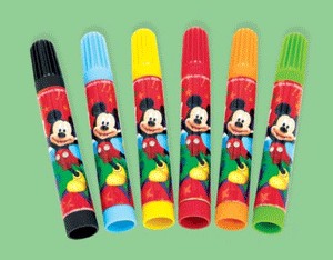 Mickey Mouse Markers Set