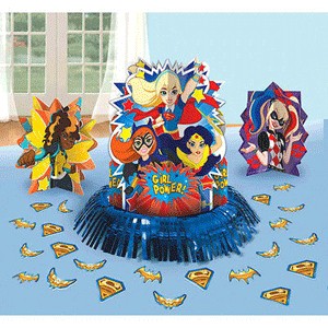 Super Hero Girls Table Decorating Kit